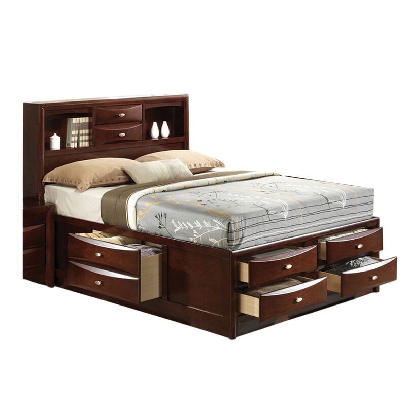 Bedroom Set, Wood &ndash; 2 Piece Set with Nightstand image number 5