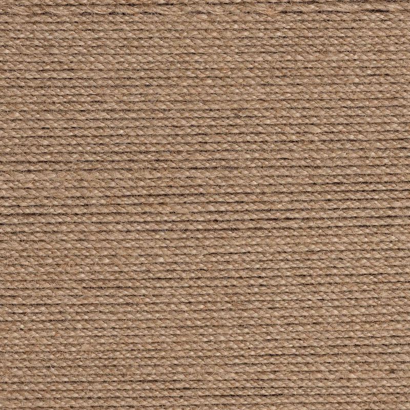 bali & pari Rajiya Handwoven Jute Console Table - Rectangular Open-Frame Entryway Table with Natural Texture, Minimalist Coastal Boho Accent for Living Room or Hallway Décor