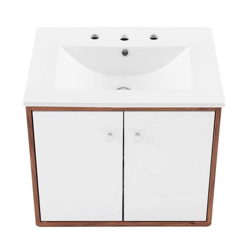 Modway Transmit 24" Wall-Mount Bathroom Vanity image number 5