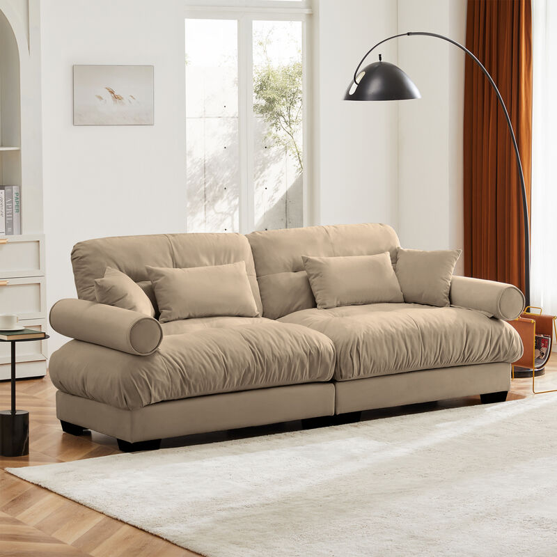 Plizer Large Size Modern Loveseat image number 2