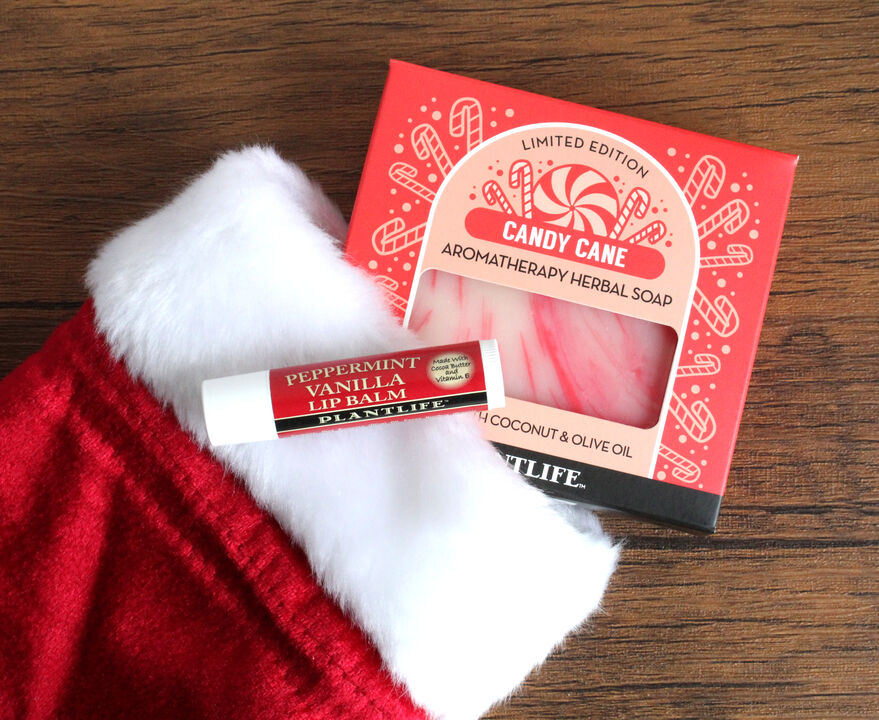 Plantlife Bar Soap - Candy Cane 3 Pack