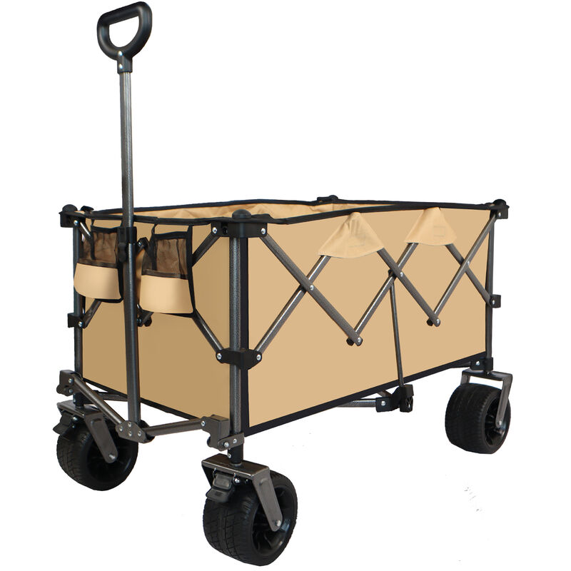 Streamdale Collapsible Beach Wagon: Large Capacity, Foldable, Durable
