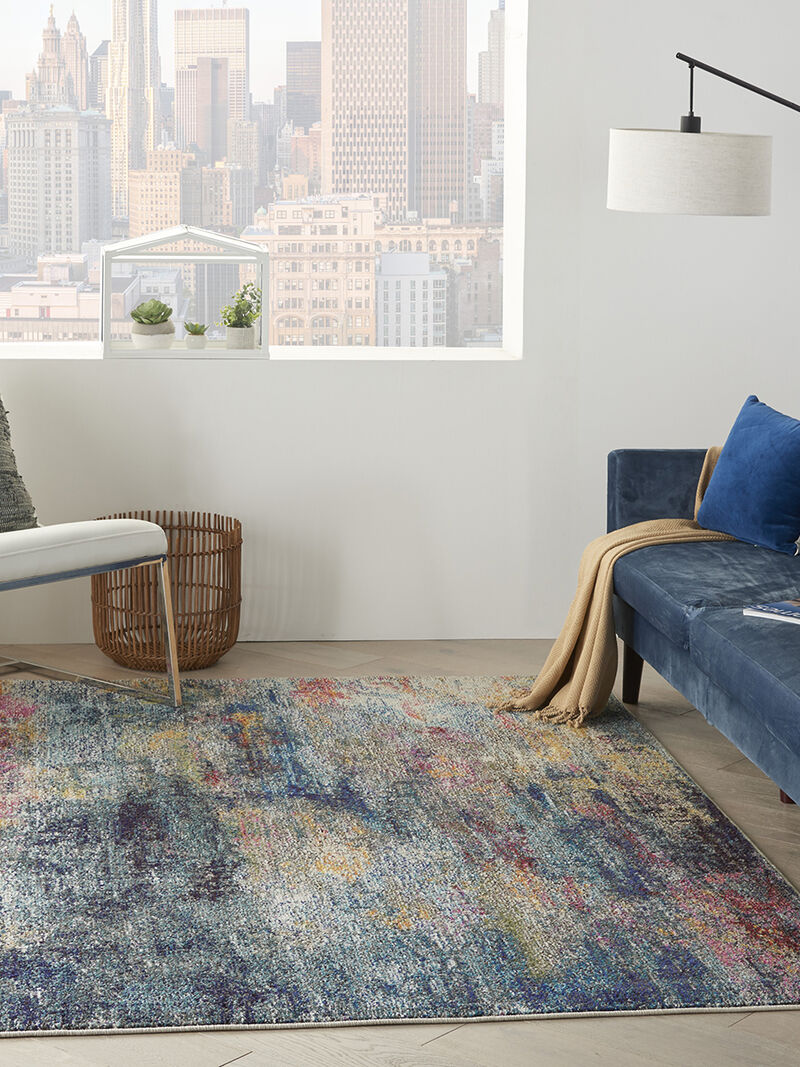 Celestial CES16 Multicolor 3'11" x 5'11" Rug