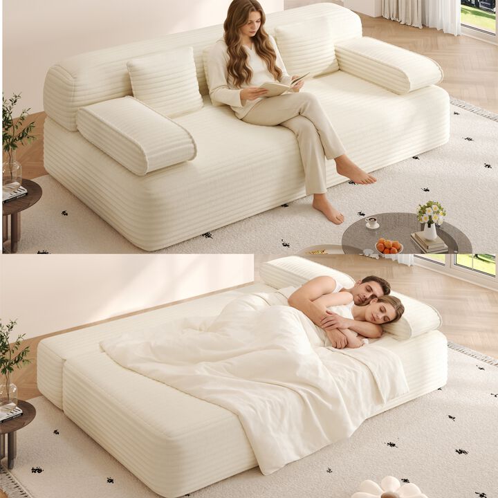 Rejarv 2-in-1 Convertible Sofa Bed