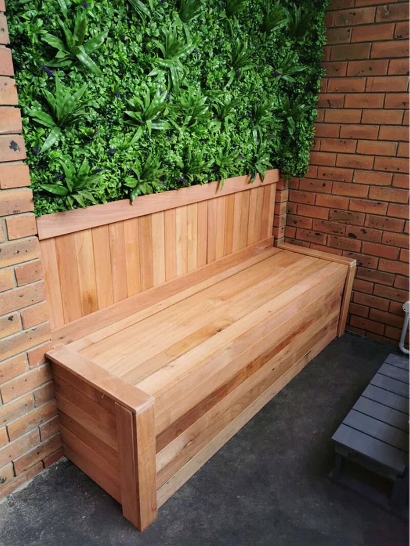 Natural Artificial Boxwood Wall 40" x 40" 11SQ FT Commercial Grade UV Resistant image number 5