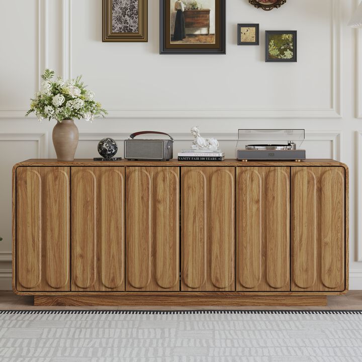 Kick 6 Door Sideboard Cabinet