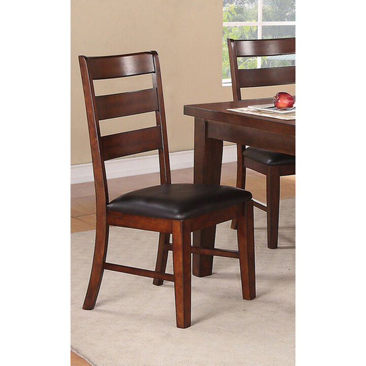 Streamdale Antique Walnut Dining Chairs, Set of 2