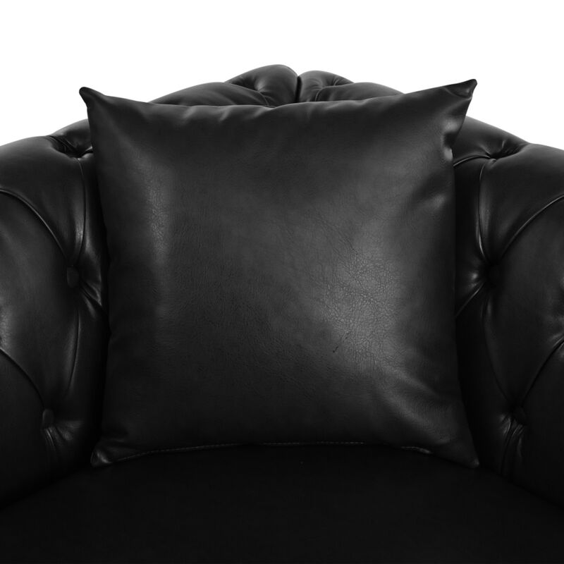 Zefwi Chesterfield L-Shaped Sectional Sofa image number 5