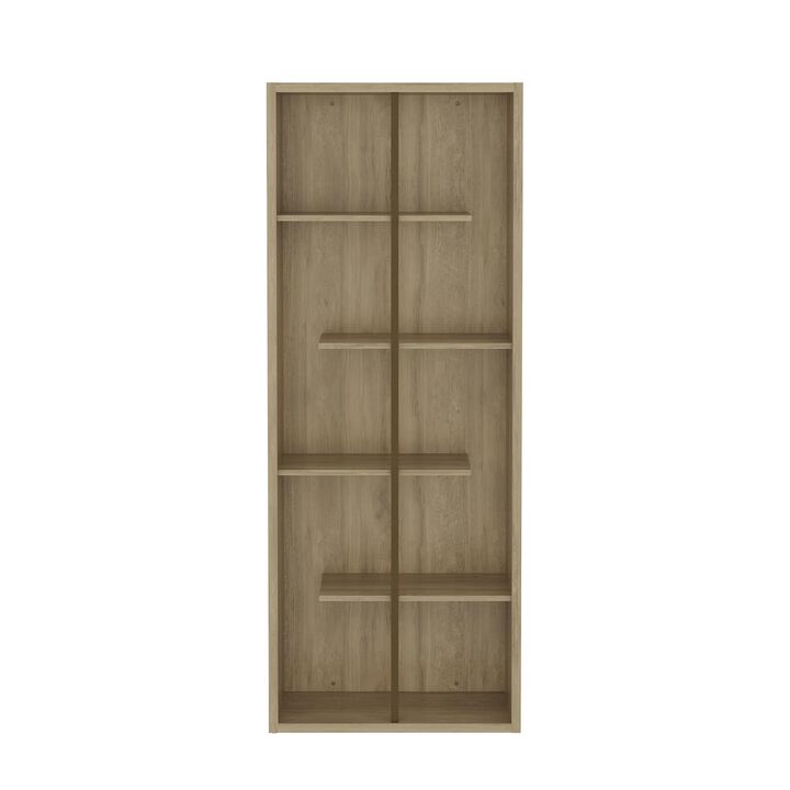 Techni Mobili Standard 5-Tier wooden bookcase, Pine