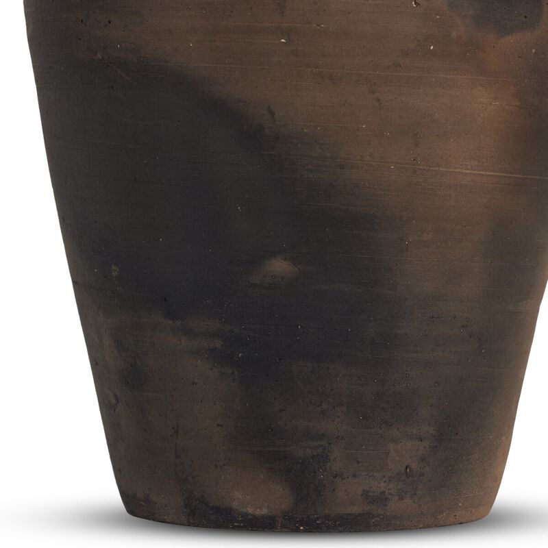 Kamari Vessel in Black Terracotta image number 4