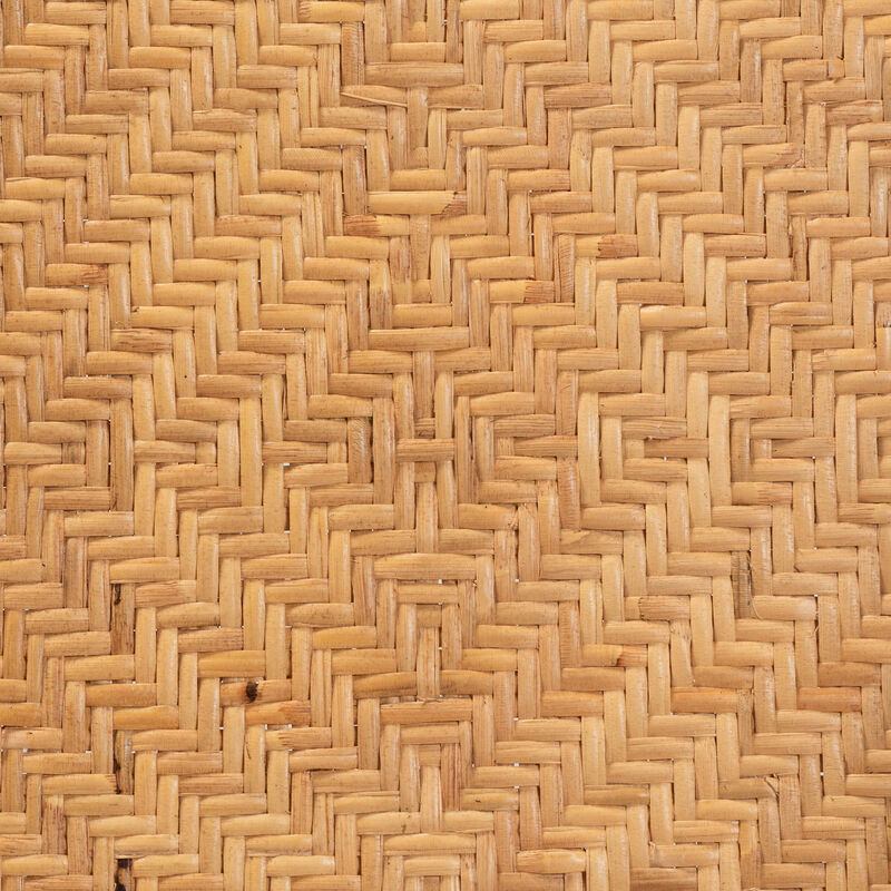 Baxton Studio Orchard Modern Bohemian Natural Brown Rattan Counter Stool