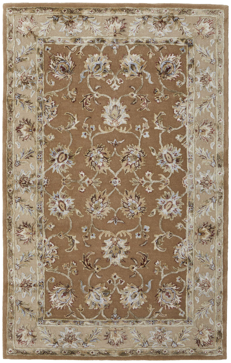 HomeRoots Floral Hand Tufted Area Rug image number 0