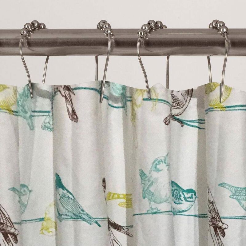 Premium Cotton Shower Curtain – Natural, Quick-Dry & Wrinkle-Resistant Fabric