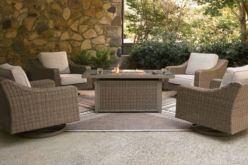 Revare Beach Outdoor Fire Pit Table image number 1