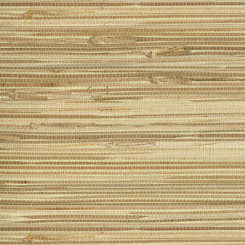 Endo Neutral Grasscloth Wallpaper image number 0