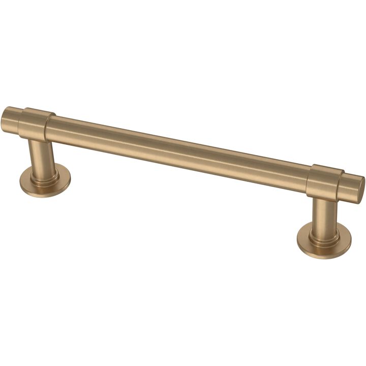 FRANKLIN BRASS Bar (20-Pack) Cabinet Handles 4"" Hole to Hole Champagne Bronze Kitchen Cabinet Pulls Drawer Handles Cabinet Hard