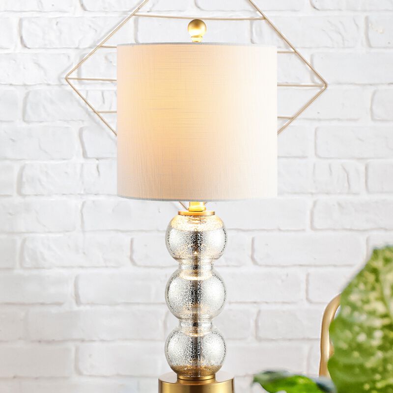 February Glassmetal LED Table Lamp