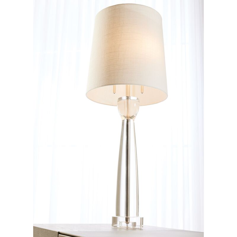 Modern Crystal Column Lamp