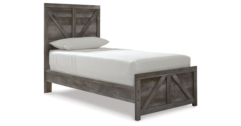Wynnlow Twin Crossbuck Panel Bed image number 0