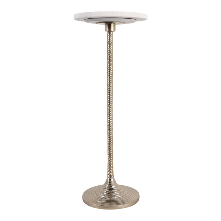White Banswada Marble Top Drink Table