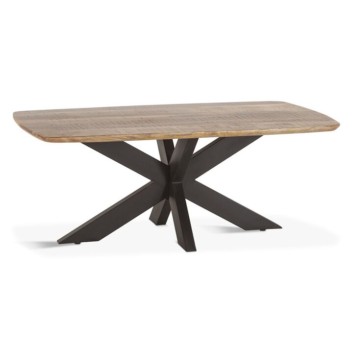 World Interiors Santa Margherita 46 Coffee Table with Natural Finish