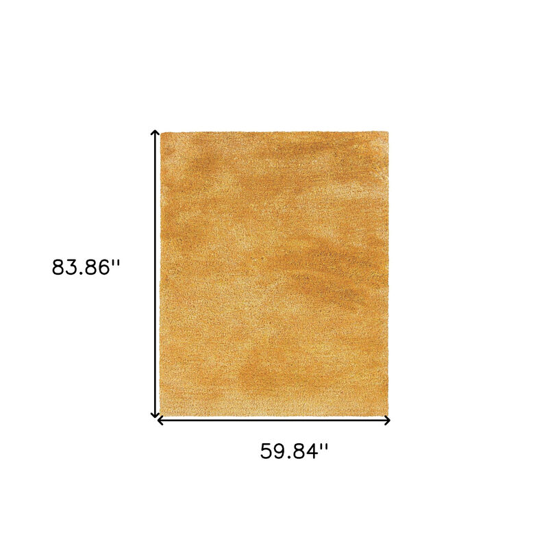 HomeRoots Shag Hand Tufted Area Rug image number 3