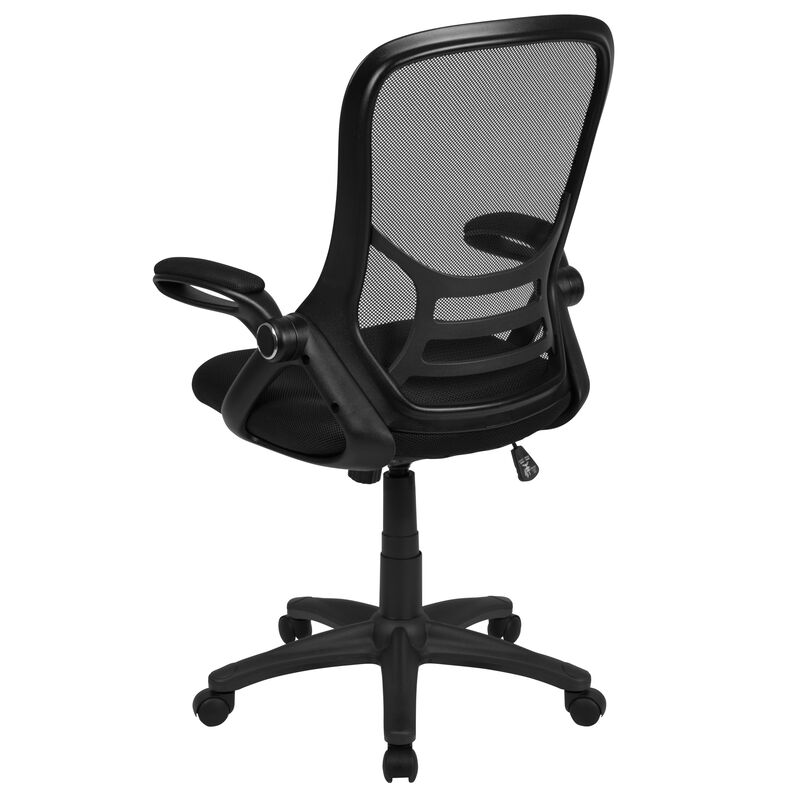 Porter High Back   Mesh Ergonomic Swivel Office Chair with Frame and Flip-up Arms image number 5