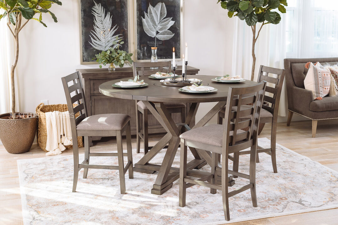 Stratford 5-Piece Counter Height Dining Set