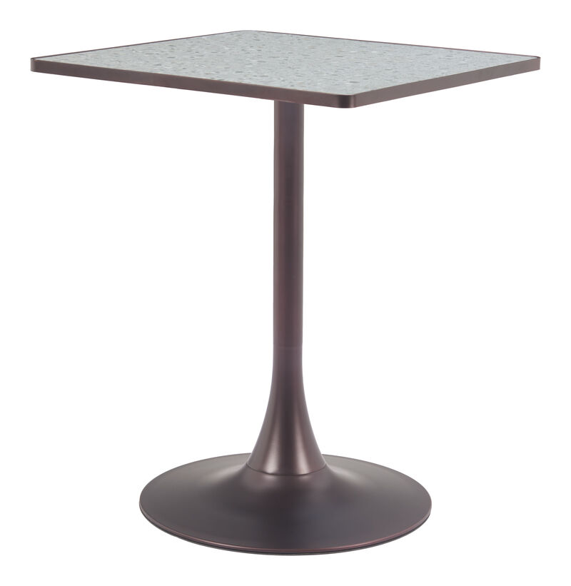Spot Bistro Table Gray & Bronze