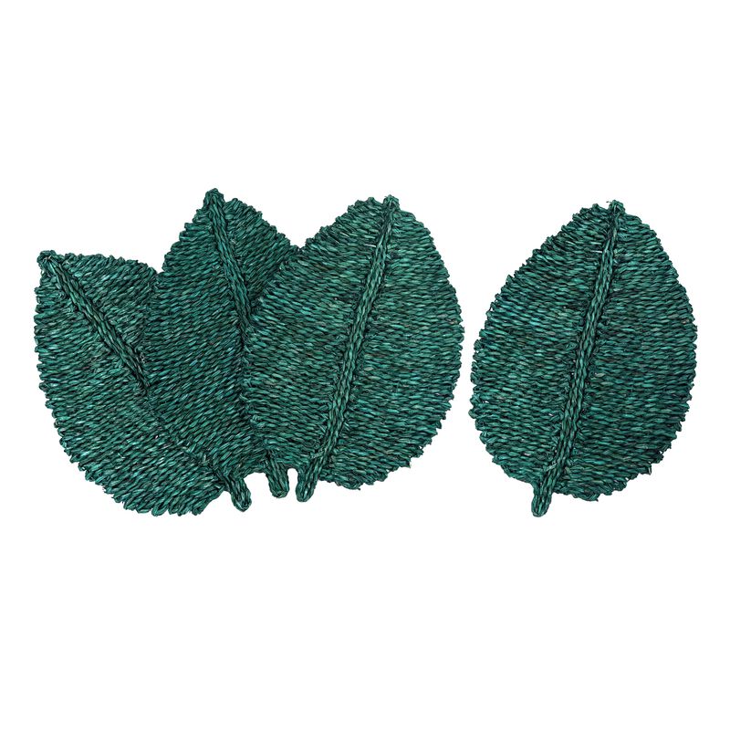 Leaf Natural Seagrass Placemat - Set of 4 image number 4