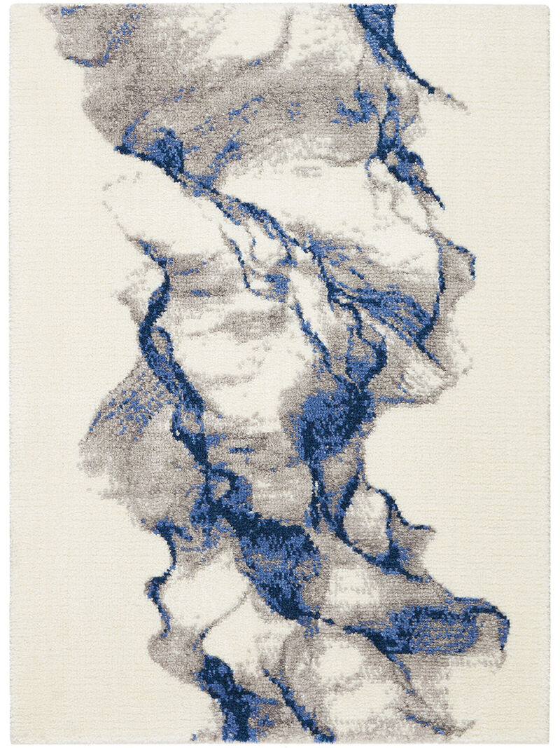 Twilight TWI27 Ivory/Blue 2' x 3' Rug