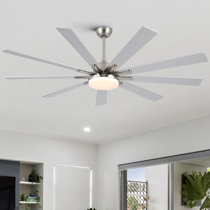 ELEMENT ACE Smart Ceiling Fan with Integrated LED Lighting and Remote Control
