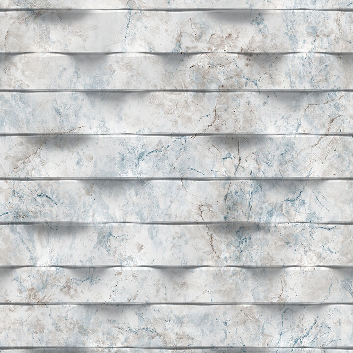 Wavy Marble Stripe Wallpaper