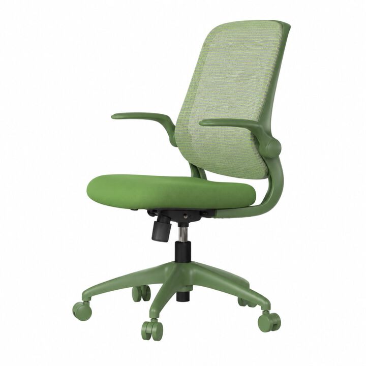 GOODSILO Ergonomic 350LBS Office Chair with Mesh Back, Molded Foam, Flip Armrests, Tilt and Height Adjustment for Home Office Use