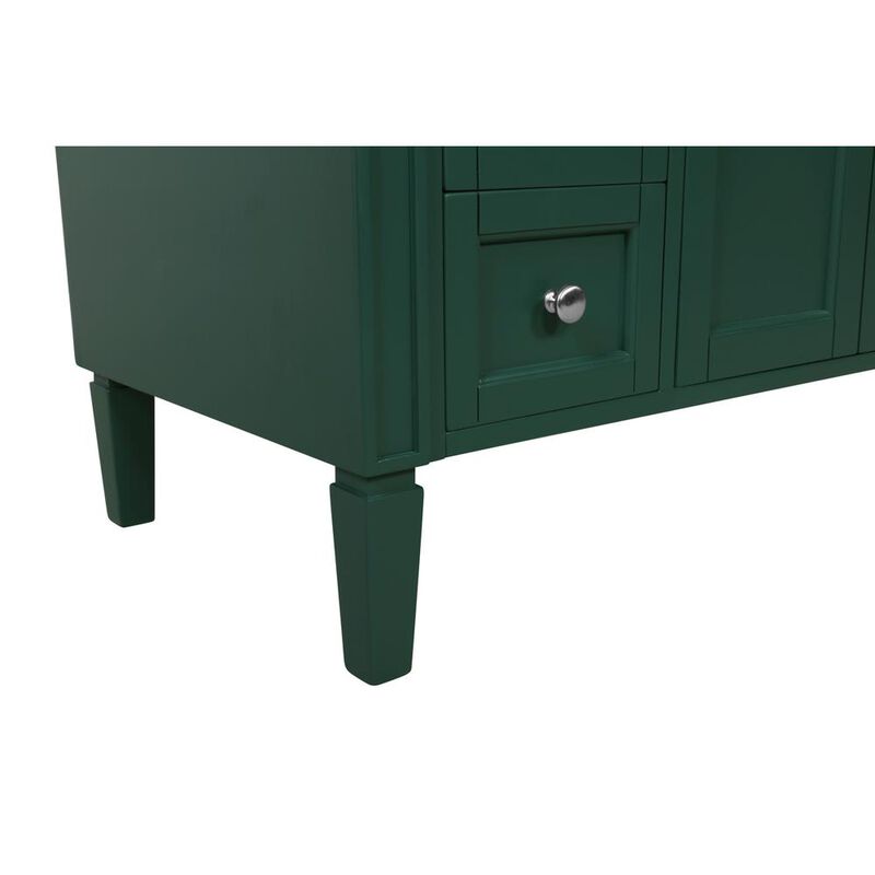 Elegant Kitchen and Bath 36 inch Single bathroom vanity in green