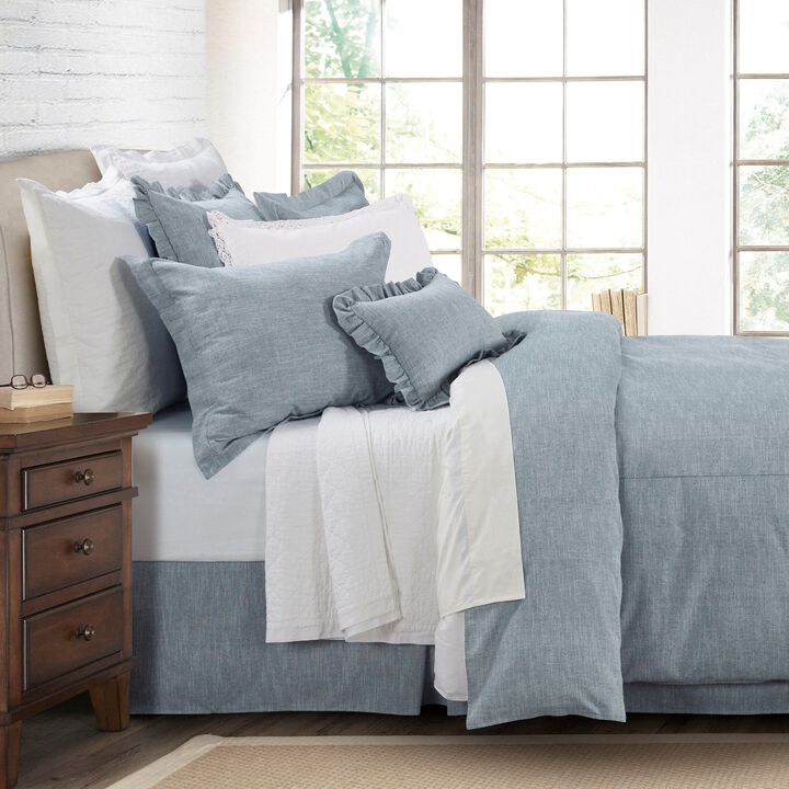 Chambray Full Comforter Set