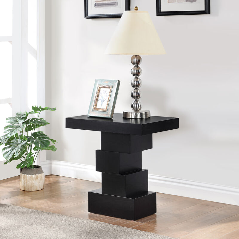 Meridian Furniture Westmount Black End Table image number 1