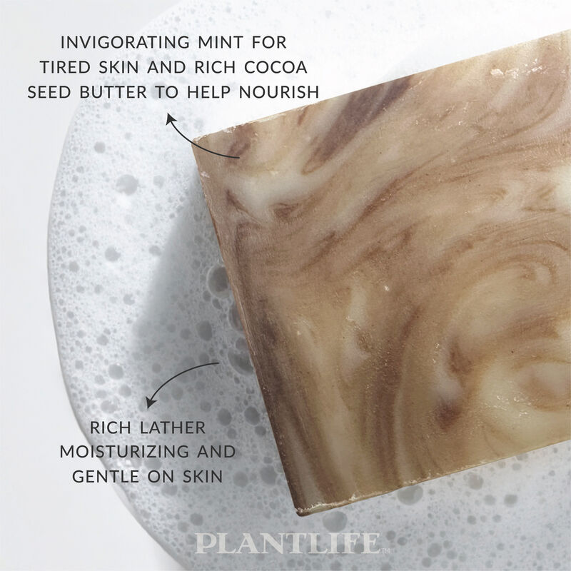 Plantlife Bar Soap - Cocoa Mint 6 Pack image number 3