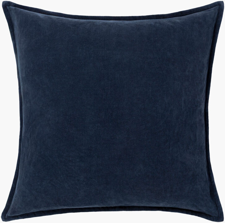 Cotton Velvet Accent Pillow