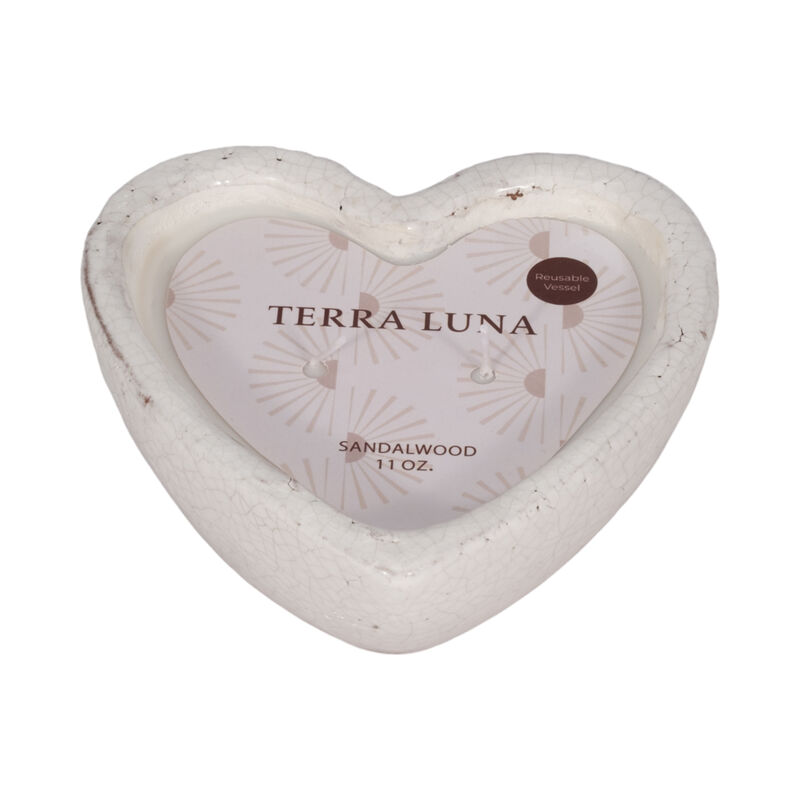 Sandalwood Heart Candle image number 3