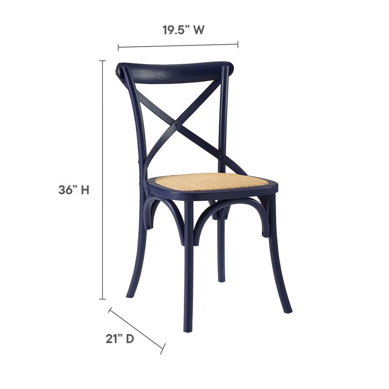 Gear Dining Side Chair-Benzara image number 6