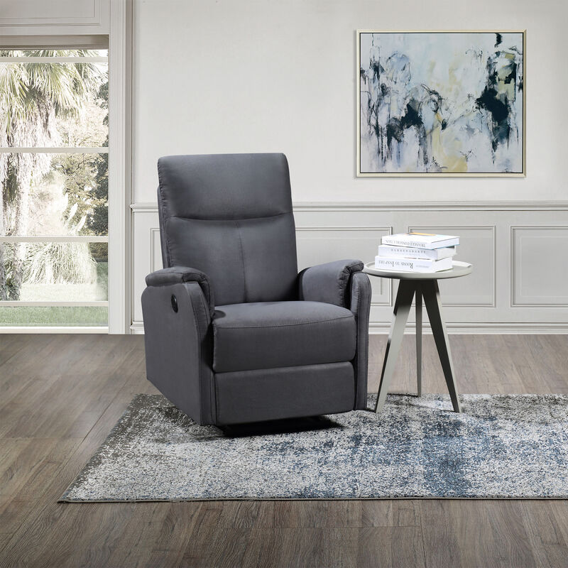 Streamdale Power Recliner Chair With USB Charge Port, Recliner Single Chair image number 1