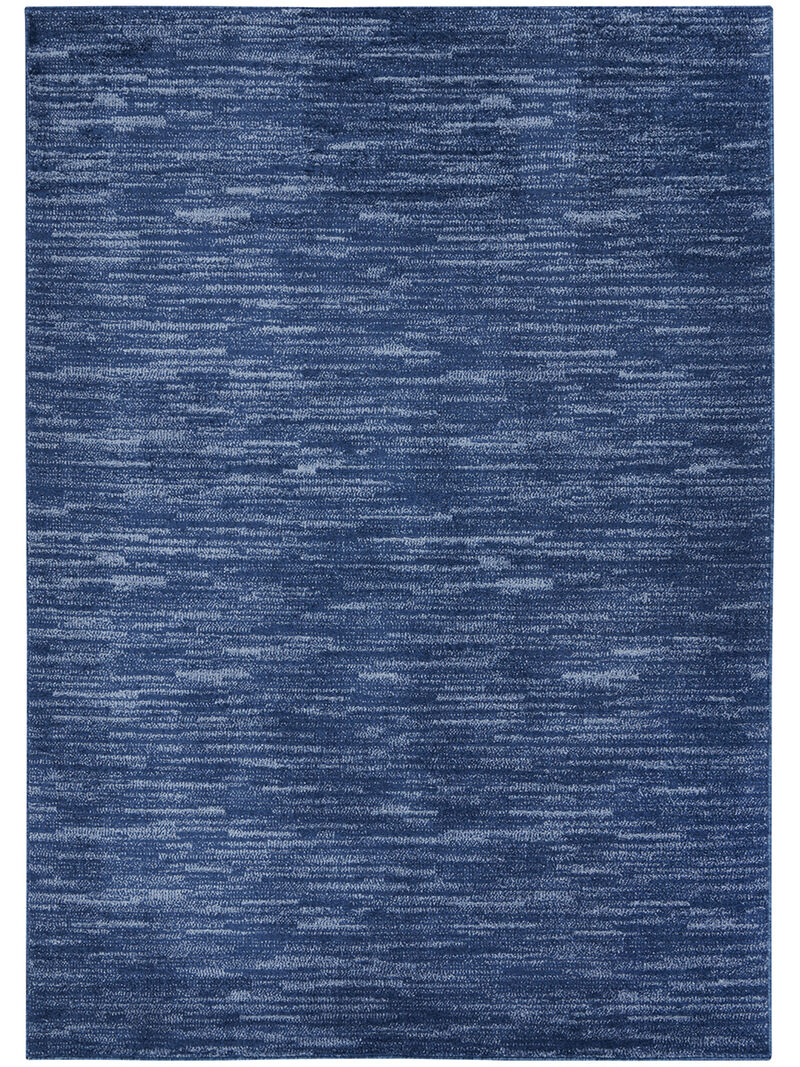 Nourison Essentials NRE01 Navy/Blue 6' x 9' Rug