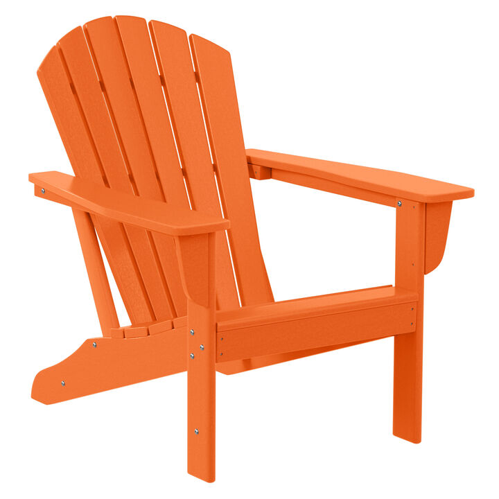 WestinTrends 12 Piece Outdoor Adirondack Chair With Ottoman And Side Table
