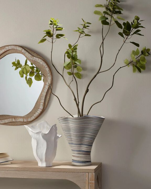 Splayed Porcelain Vase