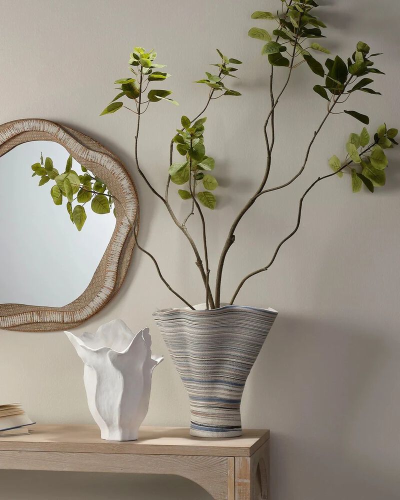 Splayed Porcelain Vase image number 1
