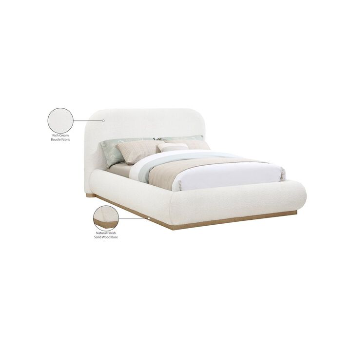 Meridian Furniture Vaughn Cream King Bed