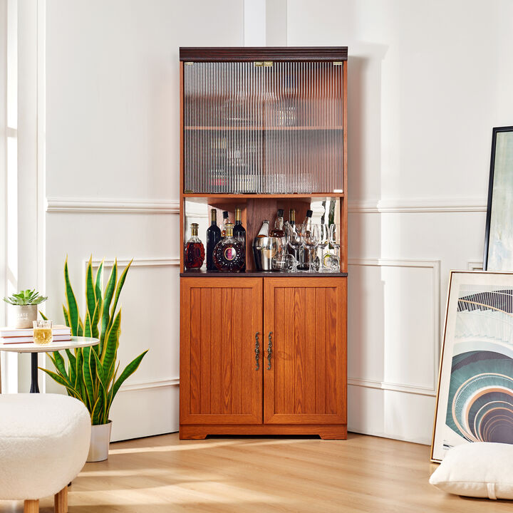 Fibner Wine RackDisplay Cabinet