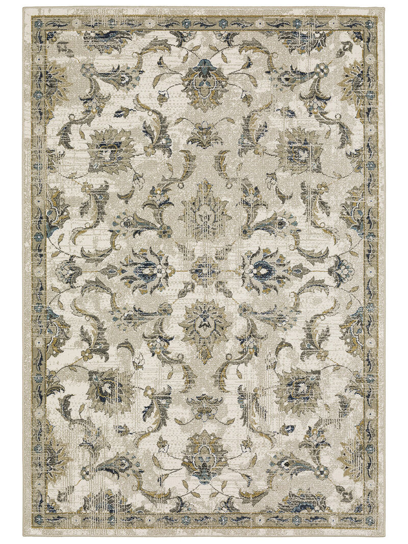 Venice 6'7" x 9'2" Beige Rug image number 0