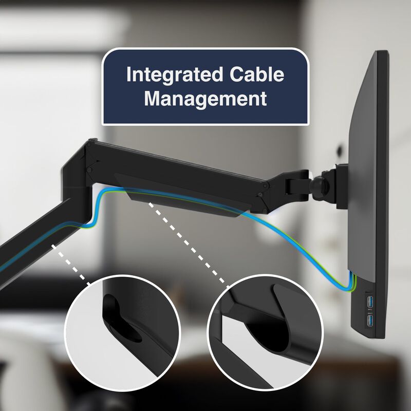 Desky Heavy Duty Single Monitor Arm (11kg+) image number 2